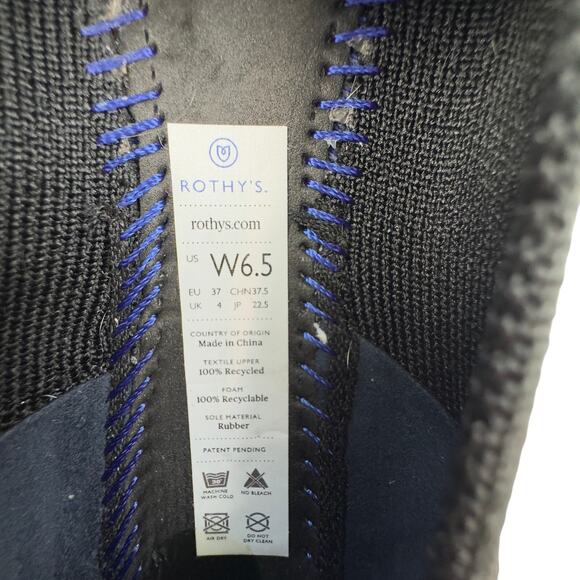 Rothy's Classic The Loafer Lightweight Washable Rounded Toe Flats Women's 6.5 - Picture 9 of 10